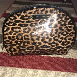 Betsy Johnson Leopard Print Cosmetic Bag 😘😘